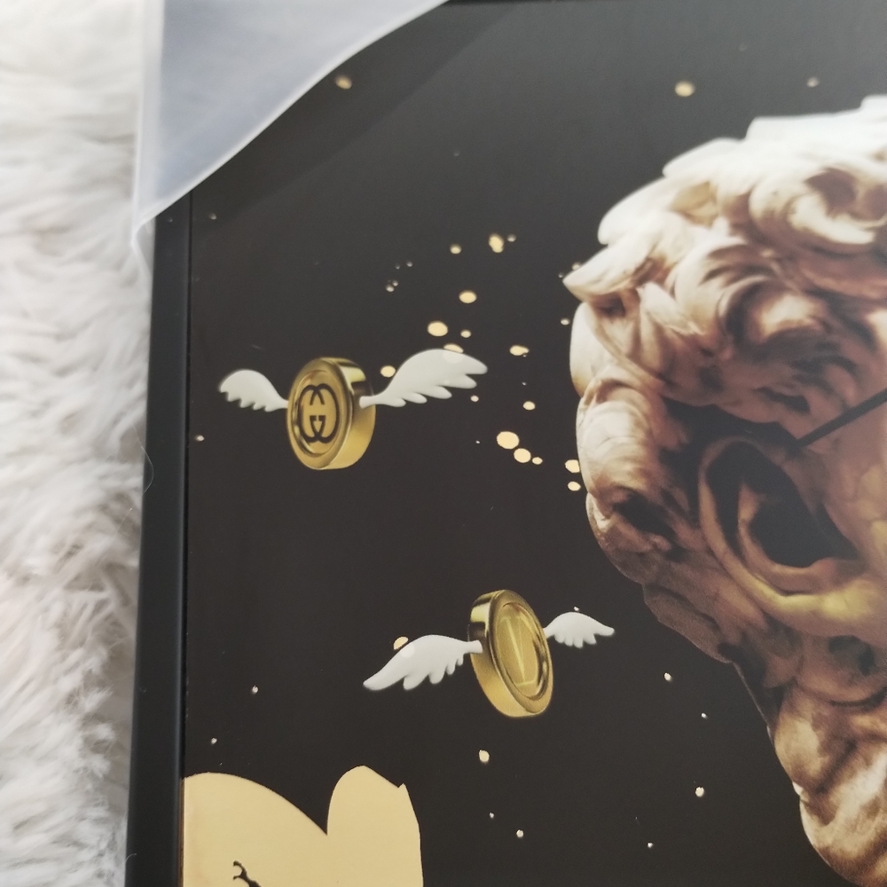 David Statue Lux Bubblegum Graffiti Wall Art - Picture 4 of 4